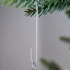 WeRChristmas Bauble Ornament Hooks, Silver, Pack Of 100^ Bauble Hooks