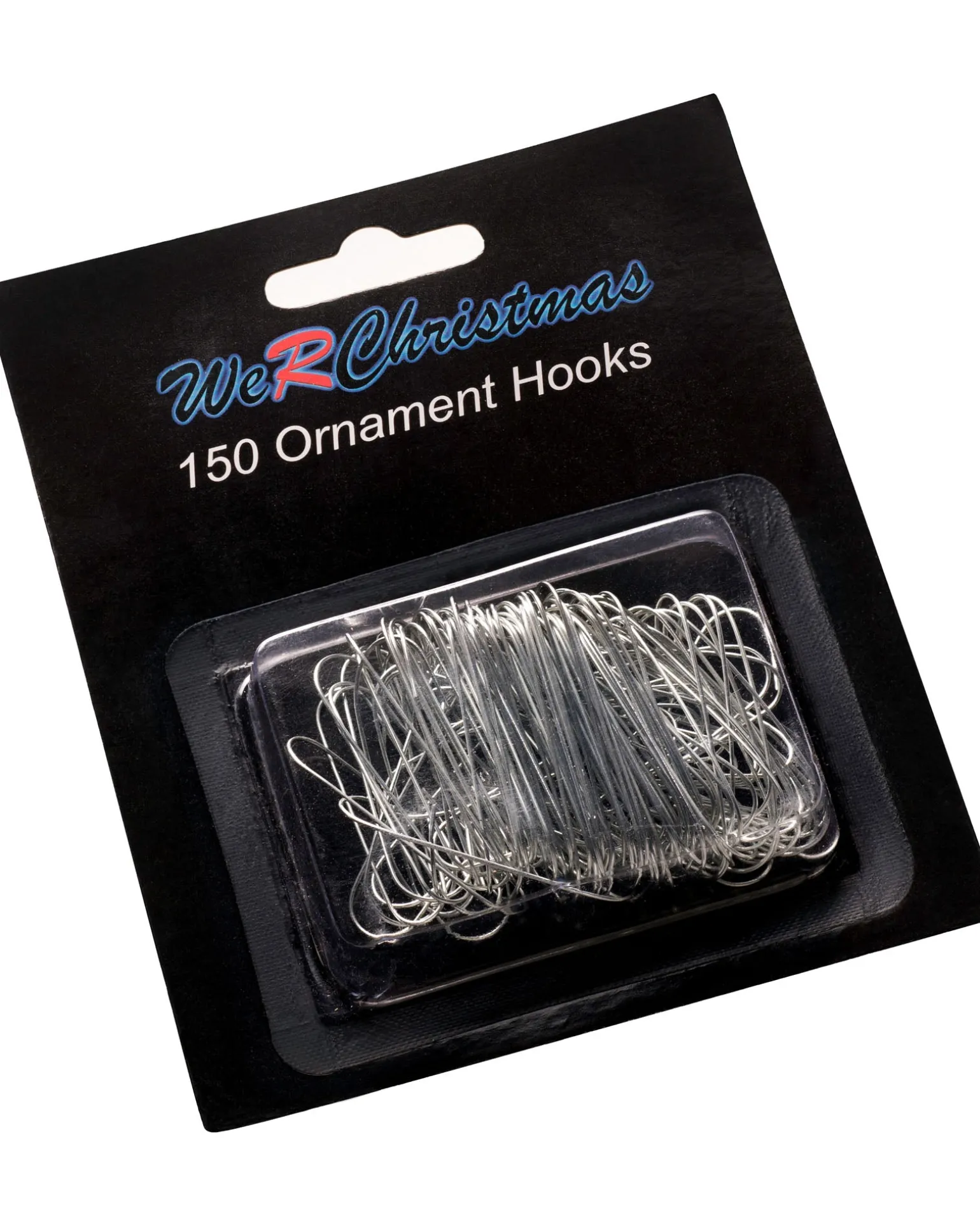 WeRChristmas Bauble Ornament Hooks, Silver, Pack Of 150^ Bauble Hooks