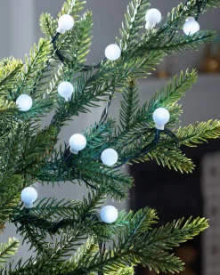 WeRChristmas Berry Multi-Function 50 LED Connectable Light String, Bright White^ Fairy Lights|Connectable Lights