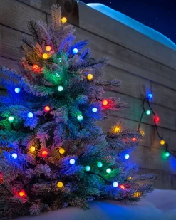 WeRChristmas Berry Multi-Function 50 LED Connectable Light String, Multi-Coloured^ Fairy Lights|Connectable Lights