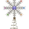 WeRChristmas Colour Changing Snowflake Christmas Tree Topper, 29 Cm^ Tree Toppers