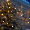 WeRChristmas Connectable Berry 50 LED Light String, Warm White^ Connectable Lights