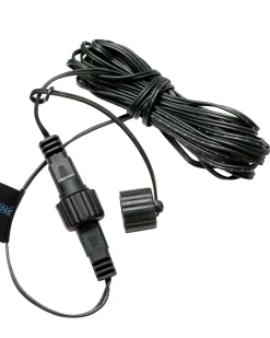 WeRChristmas Connectable Extension Cable For LED Lights, Black, 1 M^ Connectable Lights