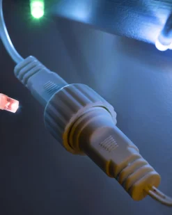 WeRChristmas Connectable Icicle 100 LED Christmas Lights, Multi-Coloured^ Connectable Lights