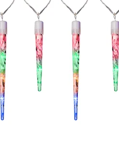 WeRChristmas Connectable Icicle LED Light String, Multi-Coloured, 5.2 M^ Connectable Lights