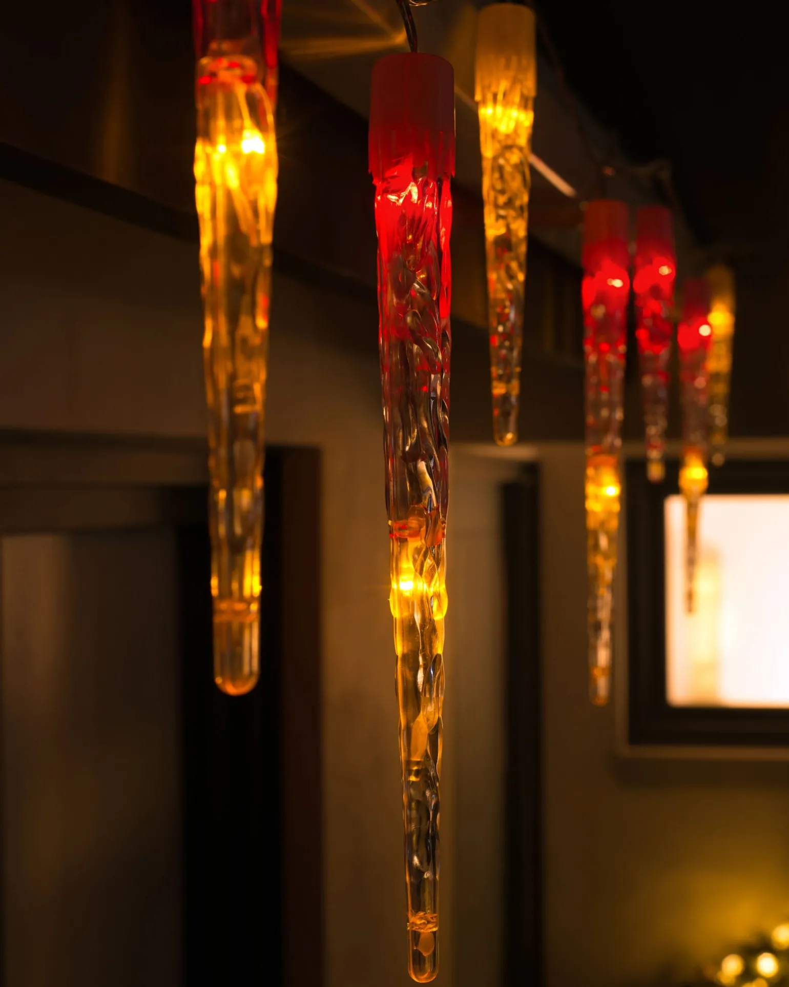 WeRChristmas Connectable Icicle LED Light String, Multi-Coloured, 5.2 M^ Connectable Lights