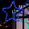 WeRChristmas Connectable Star Rope Light Silhouette, Blue, 32 Cm^ Connectable Lights