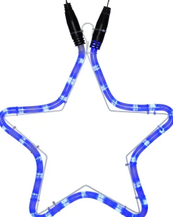 WeRChristmas Connectable Star Rope Light Silhouette, Blue, 32 Cm^ Connectable Lights
