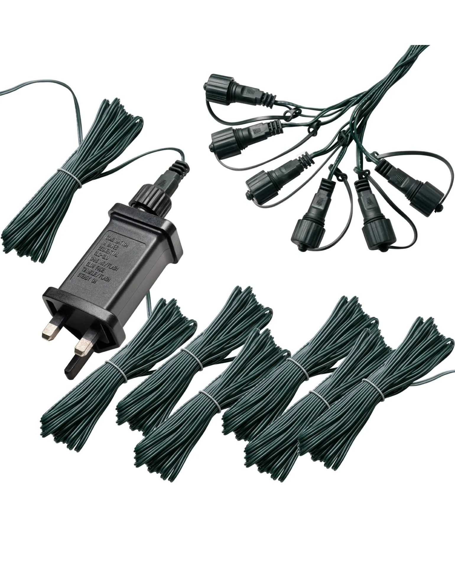 WeRChristmas Connectable Transformer Controller With Splitter, 1000-3500 LED Lights^ Connectable Lights