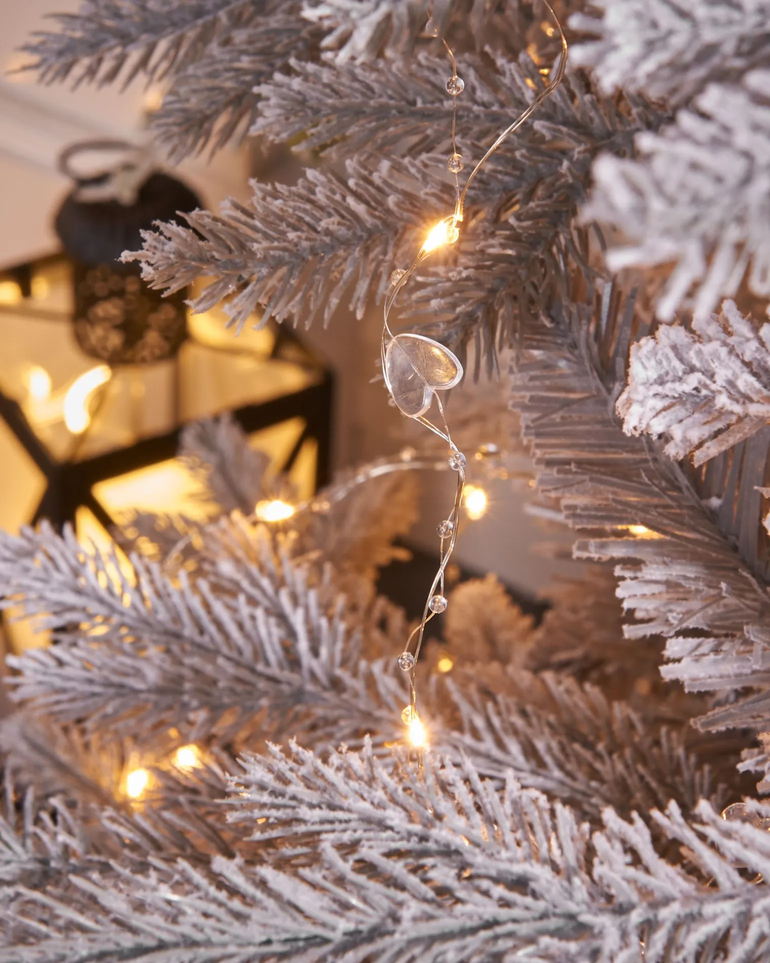 WeRChristmas Copper Wire Heart Light String, 3 M^ Fairy Lights