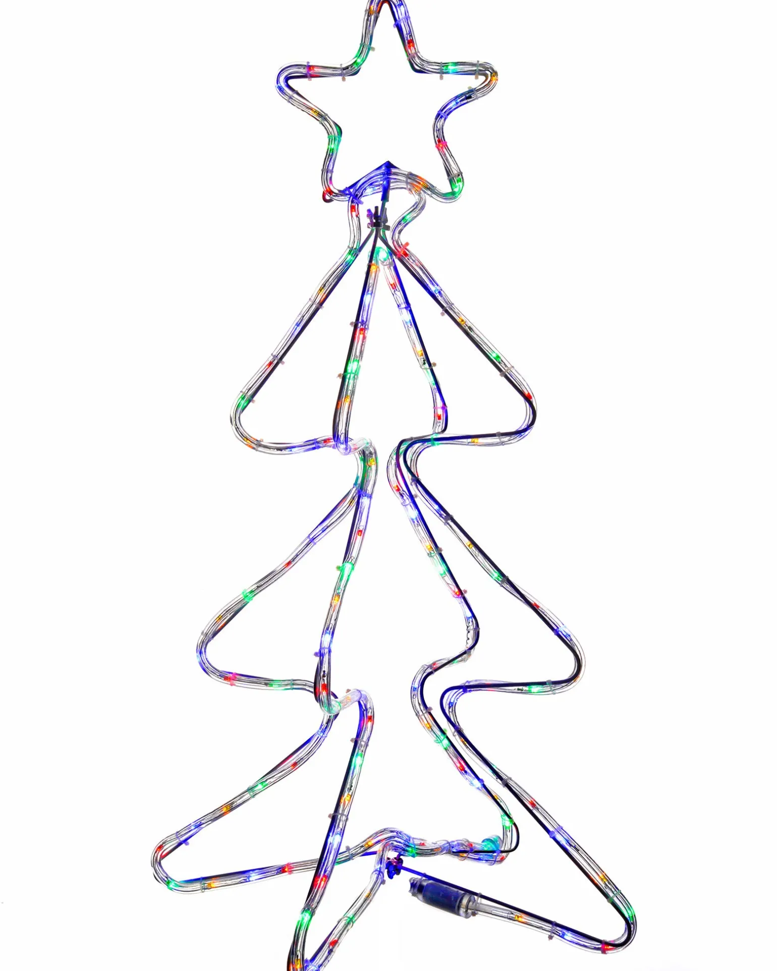 WeRChristmas 3D Christmas Tree Rope Light Silhouette, 80 Cm^ Tree Silhouettes