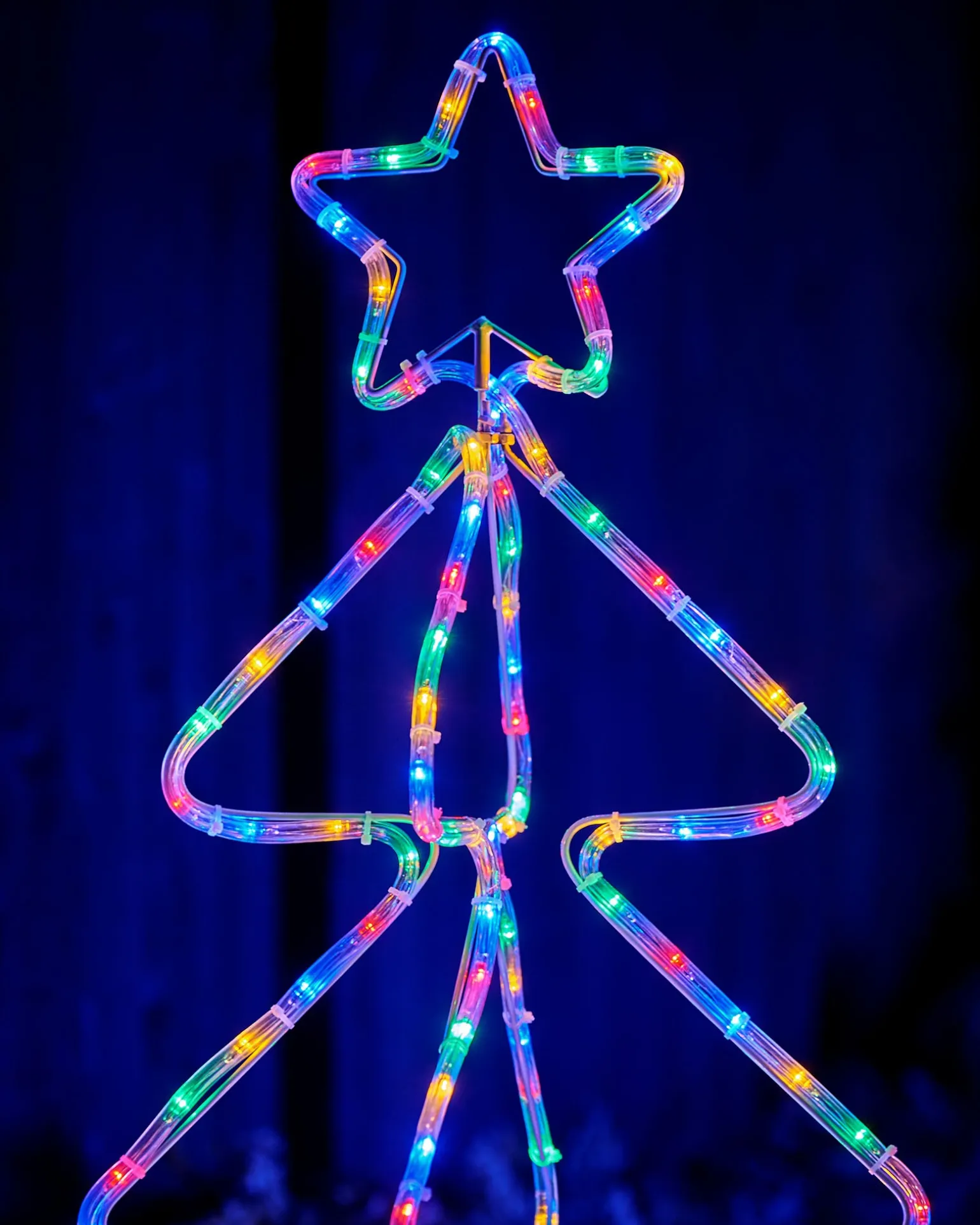 WeRChristmas 3D Christmas Tree Rope Light Silhouette, 80 Cm^ Tree Silhouettes