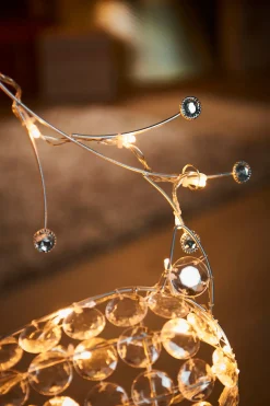 WeRChristmas 2D Crystal Reindeer, 80 Cm^ Outdoor Lighted Reindeer|Figurines