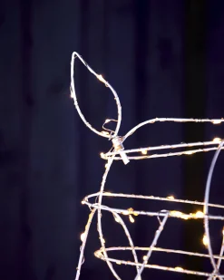 WeRChristmas 3D Grazing Reindeer Silhouette, 81 Cm^ Outdoor Lighted Reindeer