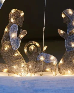 WeRChristmas 2D Mesh Nativity Set, 130 Cm^ Christmas Characters