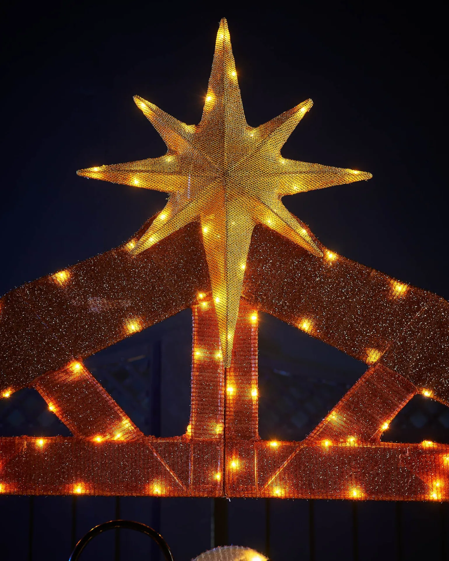 WeRChristmas 2D Tinsel Nativity Scene Silhouette^ Christmas Characters
