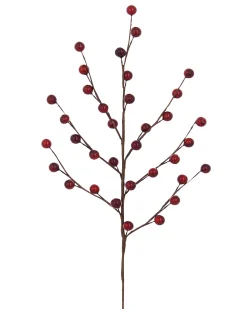 WeRChristmas Deep Red Berry Christmas Tree Spray, 45 Cm^ Flowers & Foliage|Flowers & Foliage