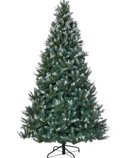 WeRChristmas Evergreen Snow Flocked Tip Christmas Tree, 6 Ft^ Premium Christmas Trees|Budget Christmas Trees