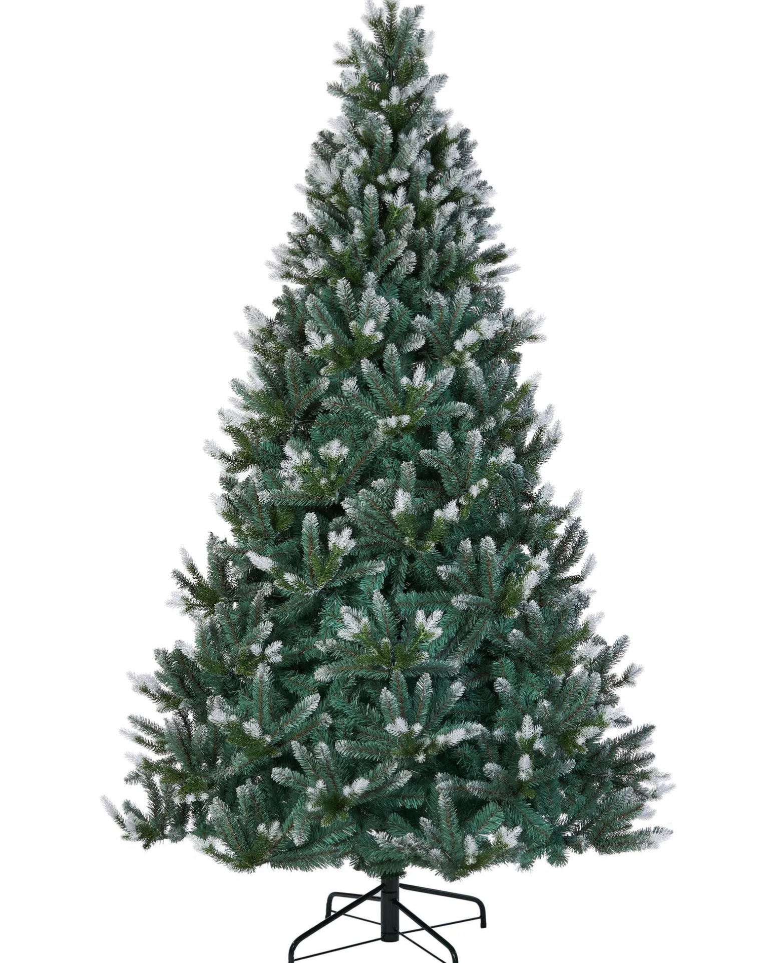 WeRChristmas Evergreen Snow Flocked Tip Christmas Tree, 7 Ft^ Premium Christmas Trees|Snow Flocked Christmas Trees