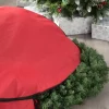 WeRChristmas Extra-Large Garland & Wreath Storage Bag, Red, 120 Cm^ Storage Bags|Storage Bags