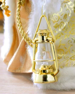WeRChristmas Father Christmas Tree Topper, Cream/Gold, 30 Cm^ Tree Toppers
