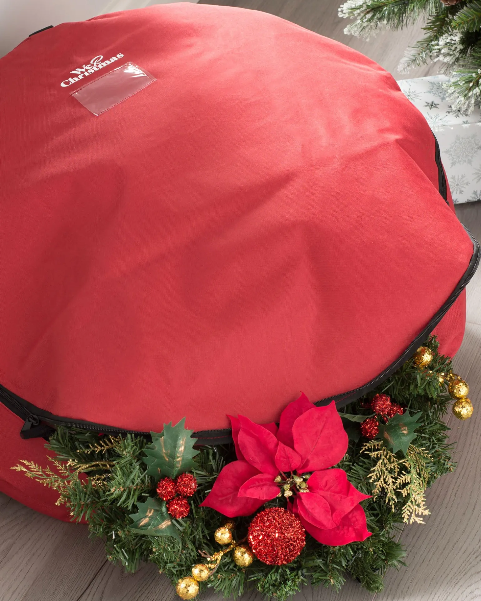 WeRChristmas Garland & Wreath Storage Bag, Red, 76 Cm^ Storage Bags|Storage Bags