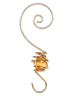 WeRChristmas Gemstone Bauble Hooks, Gold, Pack Of 24^ Bauble Hooks