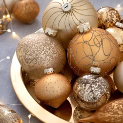 WeRChristmas Glamour Glass Baubles, 20 Pack^ Glass Baubles