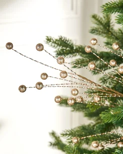 WeRChristmas Gold Berry Christmas Tree Spray, 78 Cm^ Flowers & Foliage|Flowers & Foliage