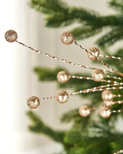 WeRChristmas Gold Berry Christmas Tree Spray, 78 Cm^ Flowers & Foliage|Flowers & Foliage