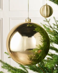 WeRChristmas Gold Large Gloss Shatterproof Bauble, 20 Cm^ Oversized Baubles|Shatterproof Baubles