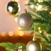 WeRChristmas Gold Shatterproof Baubles, 42 Pack, 6 Cm^ Shatterproof Baubles