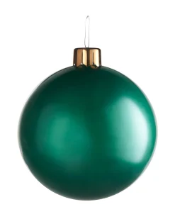 WeRChristmas Inflatable Christmas Bauble, Green, 45 Cm^ Inflatables|Outdoor Inflatable Baubles