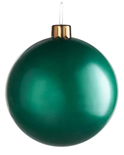 WeRChristmas Inflatable Christmas Bauble, Green, 66 Cm^ Inflatables|Outdoor Inflatable Baubles