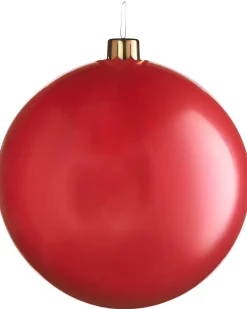 WeRChristmas Inflatable Christmas Bauble, Red, 76 Cm^ Inflatables|Outdoor Inflatable Baubles