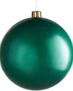 WeRChristmas Inflatable Christmas Bauble, Green, 76 Cm^ Inflatables|Outdoor Inflatable Baubles