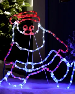 WeRChristmas LED Santa Rope Light Window Silhouette, 61 Cm^ Christmas Characters