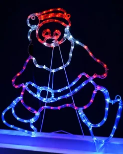 WeRChristmas LED Santa Rope Light Window Silhouette, 61 Cm^ Christmas Characters