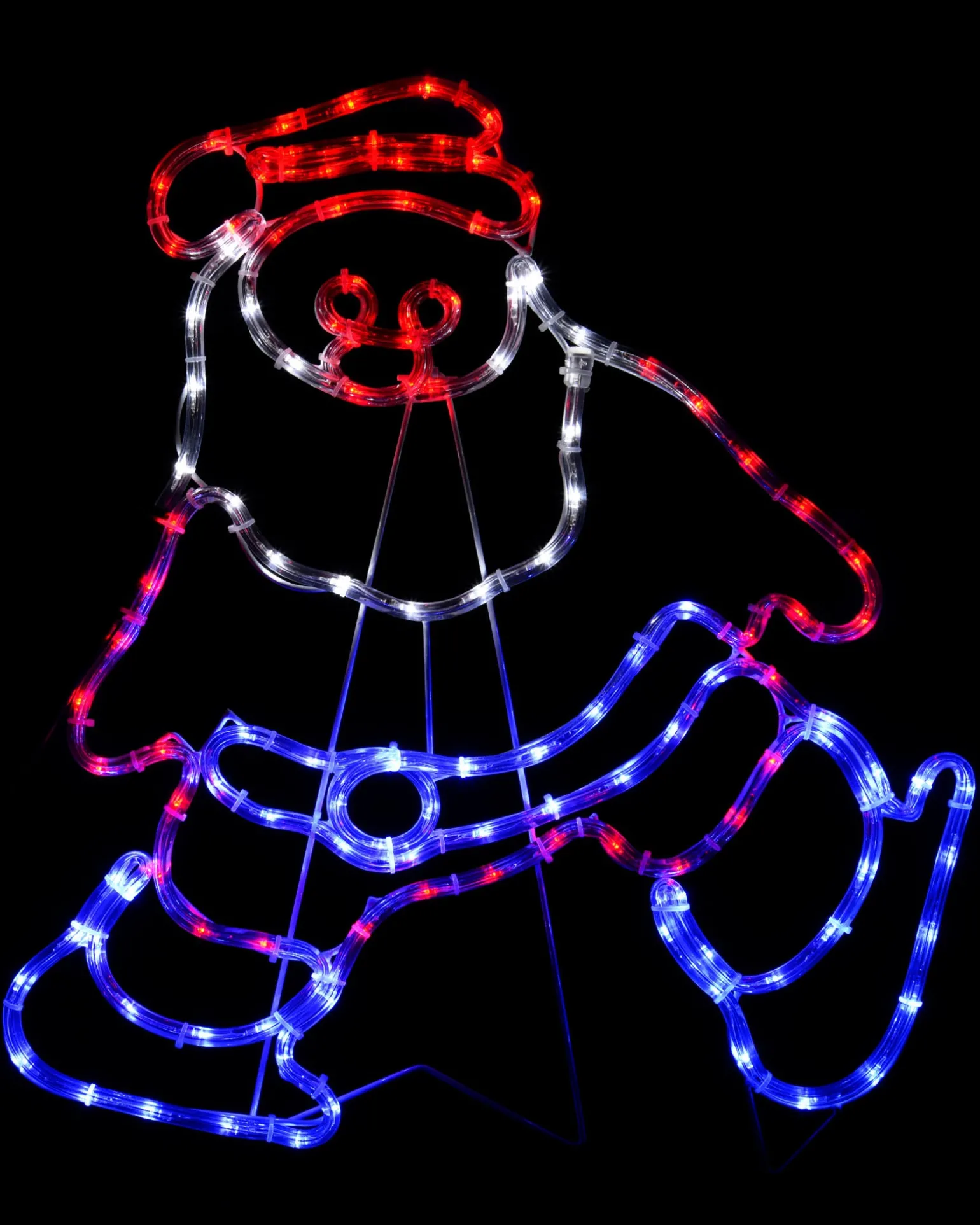 WeRChristmas LED Santa Rope Light Window Silhouette, 61 Cm^ Christmas Characters
