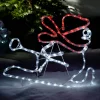 WeRChristmas LED Snowman Rope Light Window Silhouette, 50 Cm^ Christmas Characters