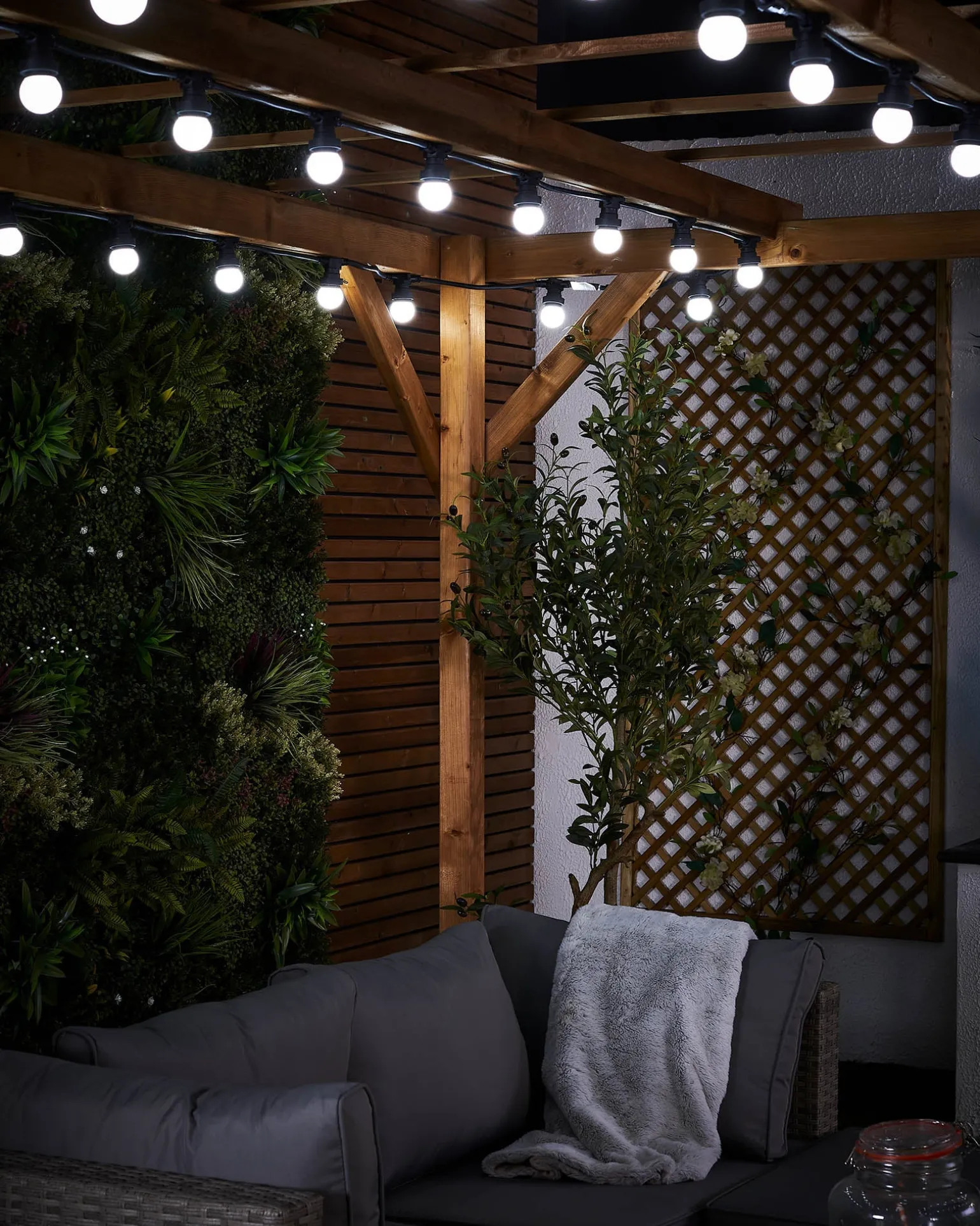 WeRChristmas LINK FESTOON E27 Belt, Connectable, 15 Sockets, 33 Cm Spacing^ Link Festoon|Festoon Lights