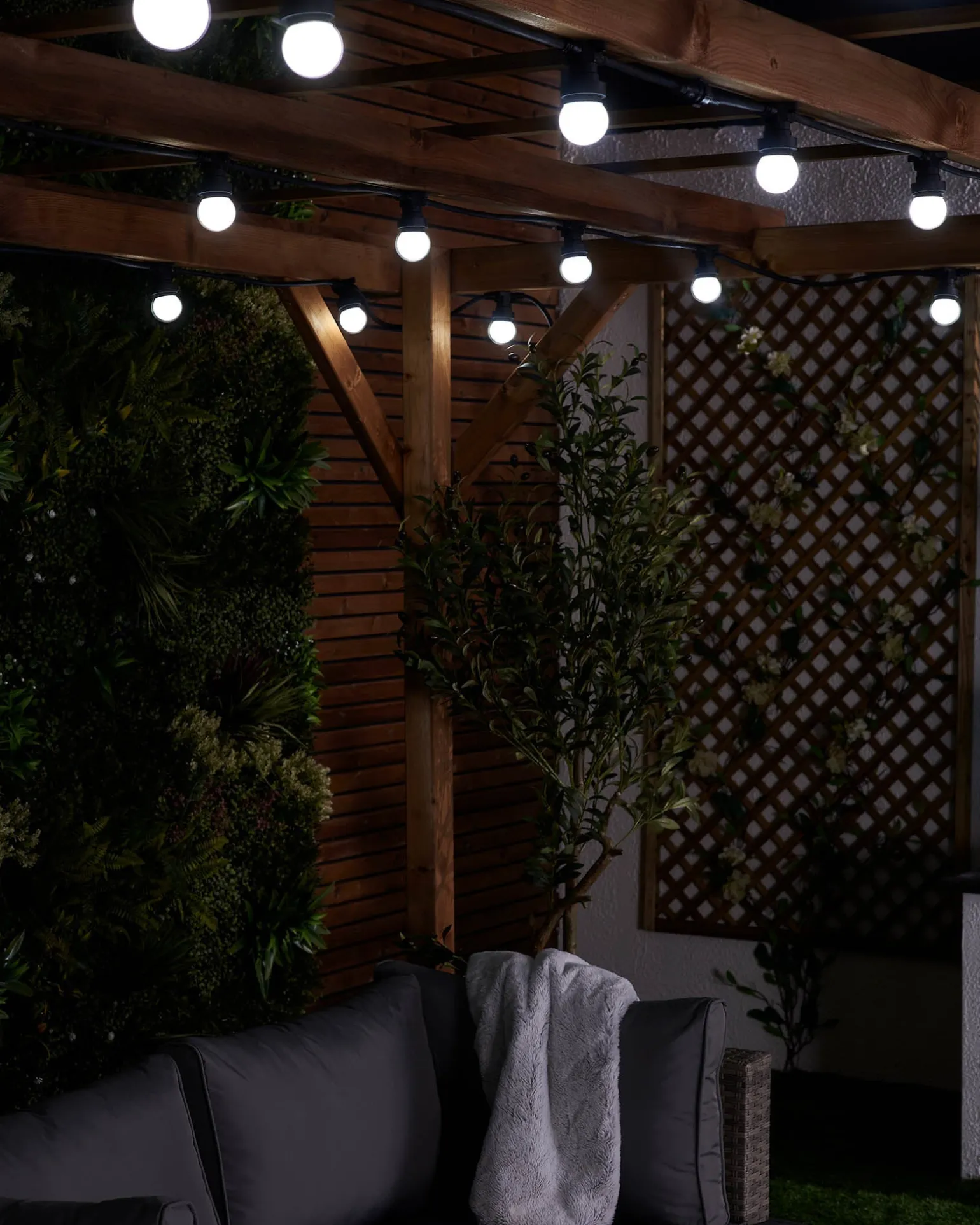 WeRChristmas LINK FESTOON E27 Belt, Connectable, 20 Sockets, 50 Cm Spacing^ Link Festoon|Festoon Lights