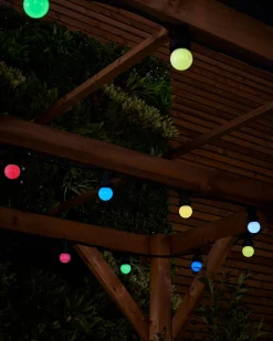 WeRChristmas LINK FESTOON E27 Colour Changing LED Festoon Bulb^ Link Festoon|Festoon Lights