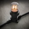 WeRChristmas LINK FESTOON 2W E27 Dimmable Filament LED Bulb, Warm White^ Link Festoon|Connectable Lights