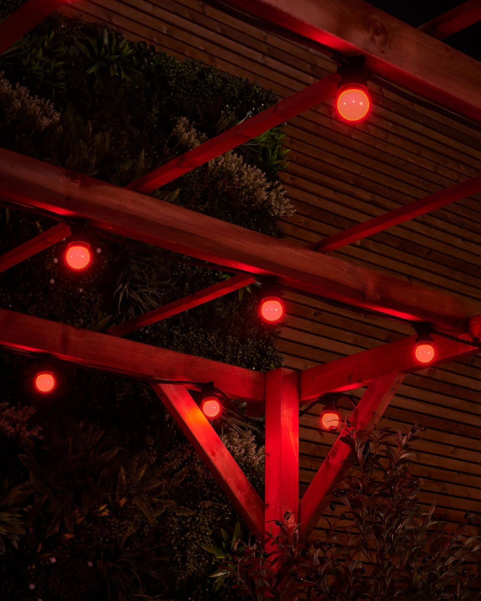 WeRChristmas LINK FESTOON 1.3W E27 LED Bulb, Red^ Link Festoon|Festoon Lights