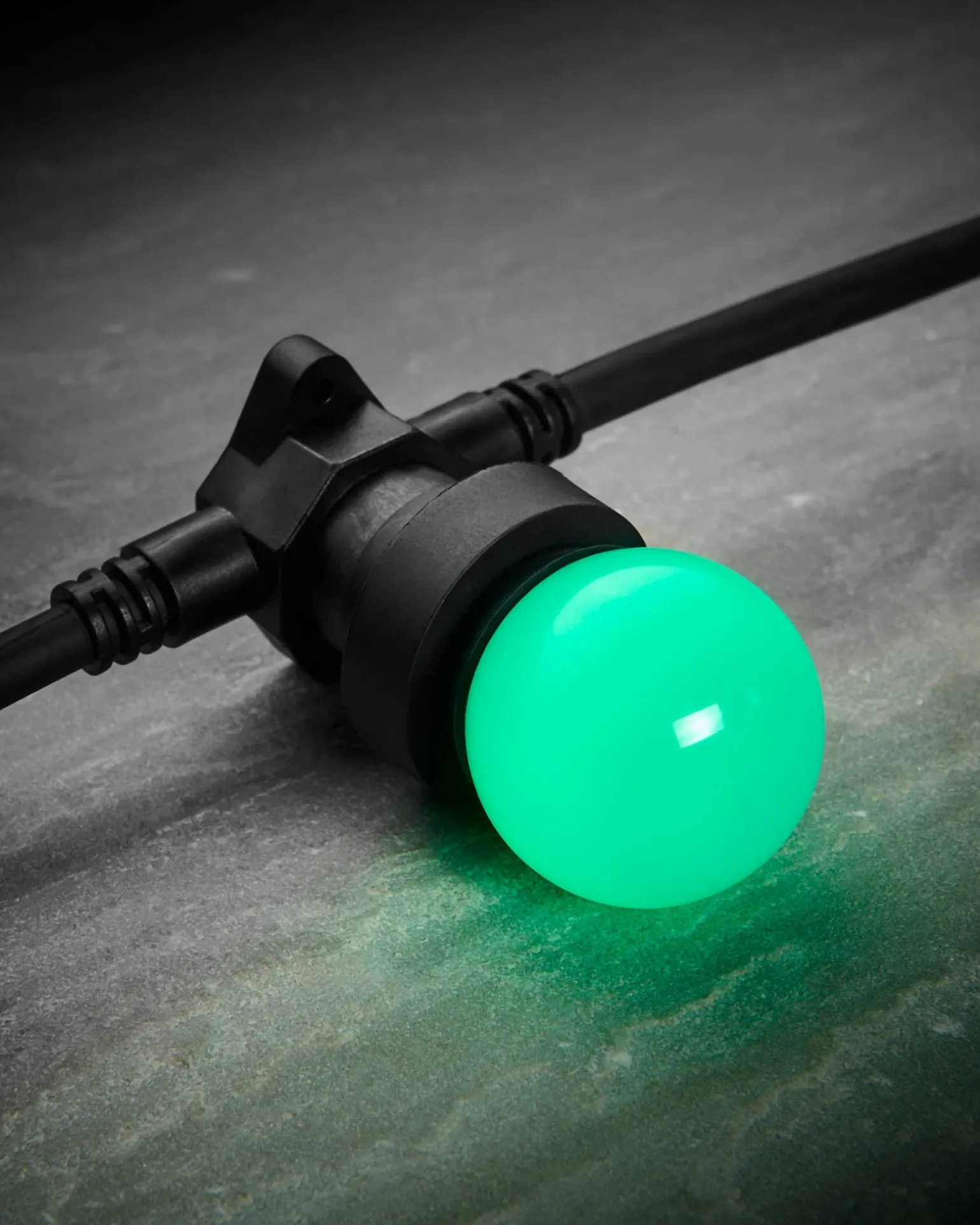WeRChristmas LINK FESTOON 1.3W E27 LED Bulb, Green^ Link Festoon|Festoon Lights