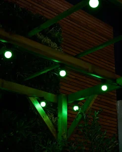 WeRChristmas LINK FESTOON 1.3W E27 LED Bulb, Green^ Link Festoon|Festoon Lights