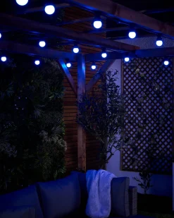 WeRChristmas LINK FESTOON 2W E27 LED Bulb, Blue^ Link Festoon|Festoon Lights