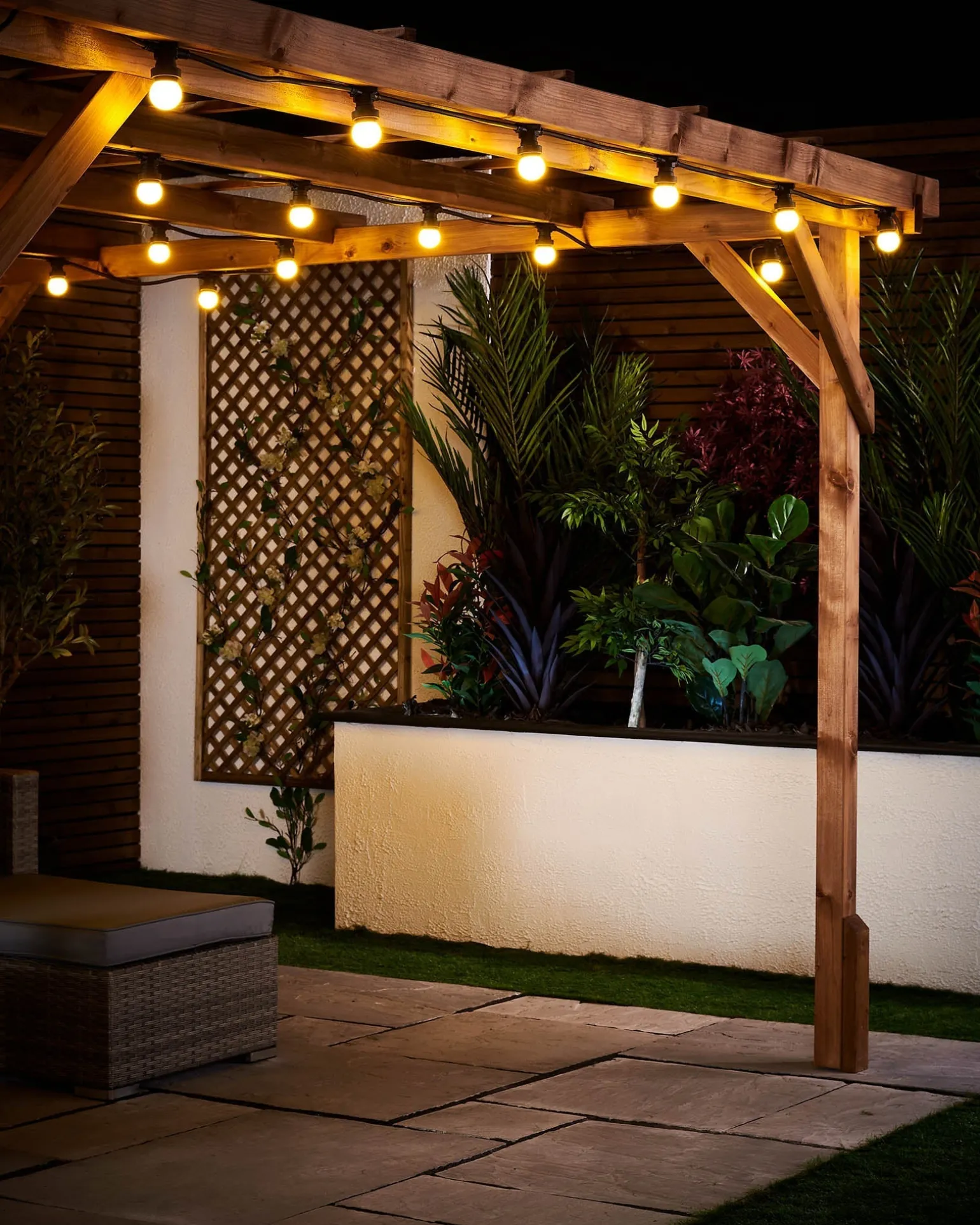 WeRChristmas LINK FESTOON 1.3W E27 LED Bulb, Yellow^ Link Festoon|Festoon Lights