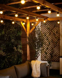 WeRChristmas LINK FESTOON 1.3W E27 LED Bulb, Yellow^ Link Festoon|Festoon Lights